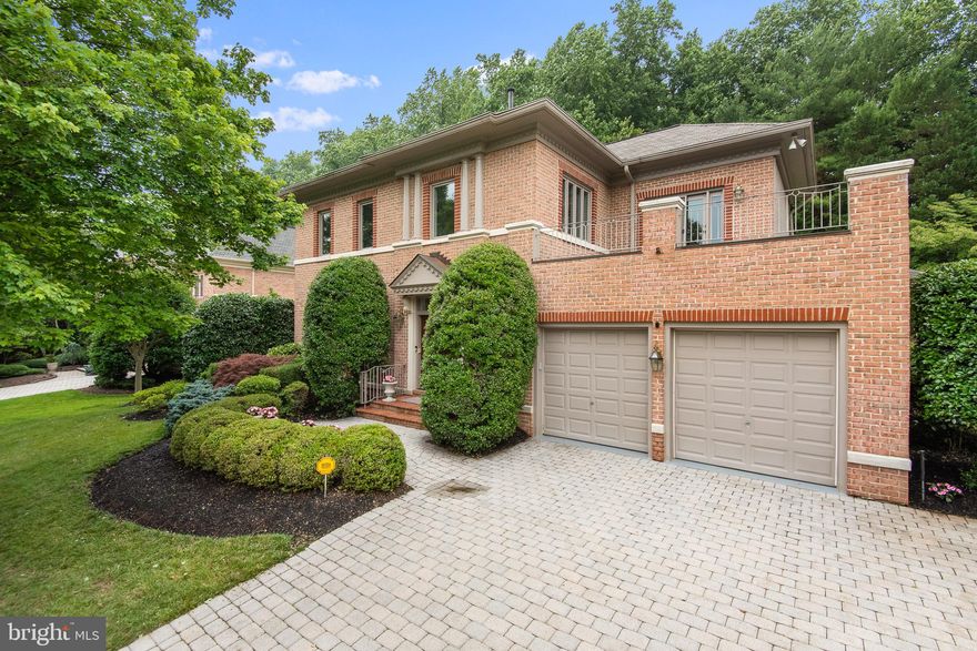 Welcome to this stunning 5-bedroom, 4.5-bathroom home nestled in the heart of the highly sought-after Frenchman's Creek in Bethesda, MD. Boasting 6,126 square feet of exquisite living space on three finished levels, this beautiful all-brick home showcases a perfect blend of elegance and modern amenities.

As you approach the property, you'll be captivated by the all-brick driveway, specially designed entrance way, and the eye-catching all-brick mailbox. Upon entering, you're greeted by a grand foyer, beautiful hardwood floors, and crown moldings throughout the main level.

The main level features a spacious formal living room flowing seamlessly into an elegant dining room, perfect for entertaining. The family/great room offers a cozy gas fireplace and recessed lighting, creating a warm and inviting atmosphere. The gourmet chef's kitchen is a dream, complete with granite countertops, ample cabinet space, a wet bar, and an adjacent table space. The extraordinary primary suite, also on the main level, boasts gorgeous backyard views, abundant closet space, and a luxurious ensuite bathroom with dual sinks, a walk-in shower, and a jacuzzi bathtub.

The upper level presents three additional bedrooms, with a fantastic deck off one of the bedrooms.

The lower level offers a fifth bedroom with a full bathroom, an expansive recreation room with a wet bar, an office/den, and ample storage space, including a large cedar closet located in the basement.

Notable features include a two-year-old roof, a full generator, an alarm system, updated HVAC systems (heat pump less than one year old), a two-car garage with separate doors, an elevator that services all three levels, and an outdoor sprinkler system for the lawn. The exterior of the home was painted two years ago, and it boasts a large slate/brick patio surrounded by magnificently manicured landscaping, perfect for outdoor entertaining.

This home is located within the Burning Tree Valley Subdivision with no homeowners association. Enjoy the convenience of being just minutes from the Beltway (495), River Road, Potomac Village, Bethesda, and more!

With its elegant design, modern amenities, and prime location, 8005 Summer Mill Court offers an unparalleled living experience. Don't miss your chance to call this exceptional property your new home.