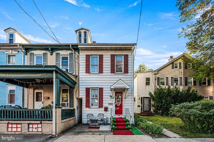 This 1900's end-of-row townhouse is a hidden gem, brimming with potential.  This home has had only a few owners, each of them lovingly maintaining.  With over 1200 square feet of living space, this property offers a unique opportunity for savvy investors or handy home owners to put their own finishing touches on. The basement and attic both provide ample storage or the potential for additional living space, enhancing the property's value. The location offers a blend of urban convenience and neighborhood charm, making it a desirable spot for those looking to settle down. With the right vision, this townhouse can be transformed into a lucrative rental or a cozy home for future occupants. Embrace the possibilities and make this house your next successful venture or your home sweet home!