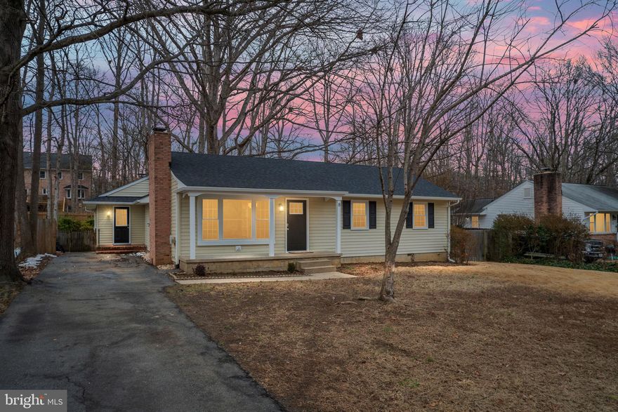 Beautifully remodeled 3-bedroom, 1.5-bath ranch nestled on a quiet cul-de-sac in the historic Ferry Farms community. Enjoy the convenience of being within walking distance to Ferry Farm Elementary School and the community swimming pool.

This move-in-ready home has been completely updated and features a stunning new main bath with ensuite access from the primary bedroom. The beautifully updated kitchen, refinished hardwood floors, new doors, fresh molding, and modern lighting create a cohesive and stylish interior throughout.

Both the living room and family room feature fireplaces, creating a warm, inviting atmosphere for relaxing or entertaining. A spacious, separate laundry room adds everyday functionality.

Outdoor living is just as appealing with a charming front porch, a back deck overlooking the private fenced backyard, and a storage shed for added convenience.

Commuters will appreciate quick access to both the Amtrak Express and Virginia Railway Express, while those who enjoy the outdoors will love being just minutes from Duff McDuff Park, featuring playgrounds, athletic fields, dog parks, and scenic trails with views of the Rappahannock River.

All of this is just minutes from downtown Fredericksburg with easy access to restaurants, shopping, and services—offering the perfect blend of comfort, convenience, and location.