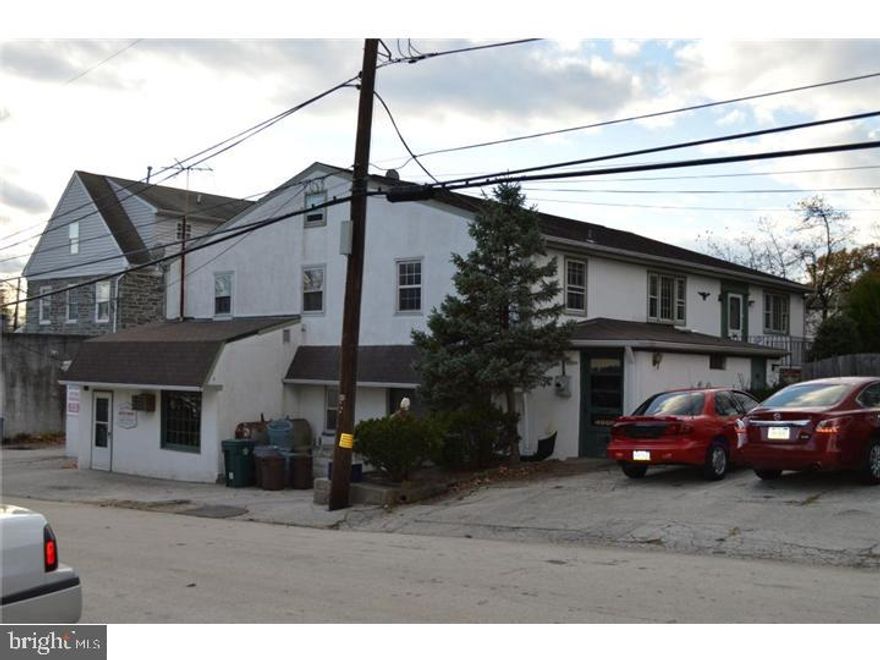 " The Carriage House" Flex space available. Great secure location with   approx. 1500  square feet of storage space  3  convenient first floor offices are also available for $1200 per month.  just off of Germantown Pike.   Rent is plus electric and heat. Walk to Wawa shopping center ,  Miles Park and the Post Office. Public transportation close by. Private bathroom. Great location to run your business!  Available July 1st.  Landlord is a Pa licensed real estate broker