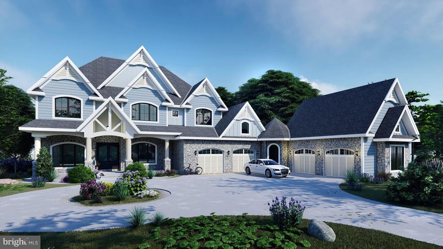 UPDATE: July 20. House should be finished by mid August. The builder is adding options.   Price reflects the change.  This magnificent 8,500 square foot house is being built on a 5 acre lot.  Huge Master Bedroom with big Her and His closets. Call 703-989-1598 for more details