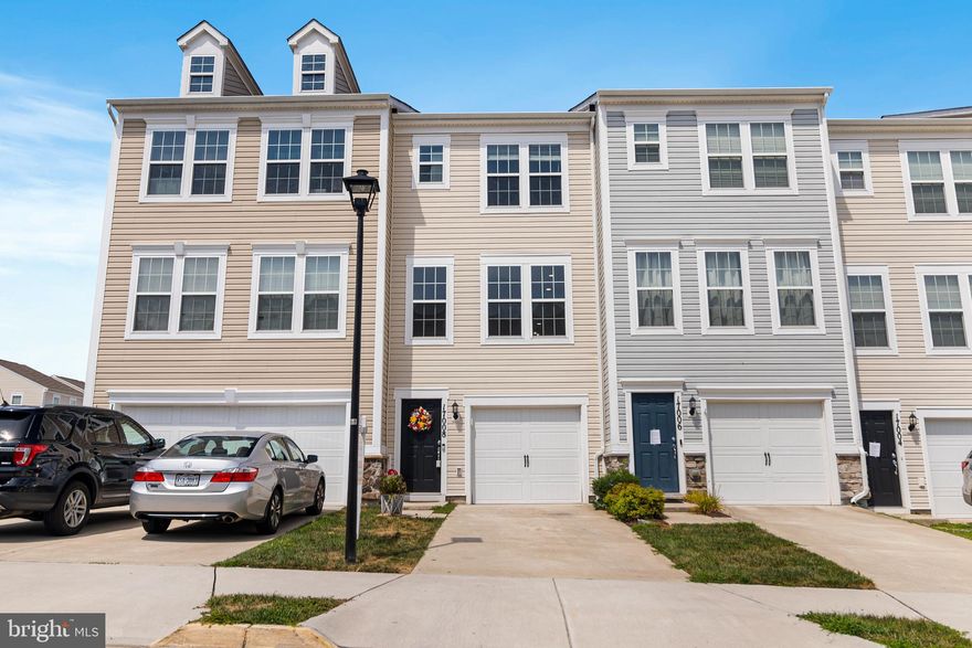 Located in sought after Cherry Hill Crossing this home offers 3 Spacious bedrooms each with its own bathroom. An open concept main level allows an abundance of natural light to fill the home! This home offers Hartco American Scrape Solid Maple Nantucket hardwood floors throught the 3 levels, SS appliances, and granite countertops. The kitchen offers a bar top with pendant lighting (dimmer lighting) for casual dining and opens directly to the dining area and family room, recessed lights w/dimmer lighting. This inviting main level is completed by a powder room adjacent to the kitchen. Escape upstairs to find the primary suite with ample closet space. The primary bath offers a clean and modern look with tile flooring and shower surround and a double bowl vanity. Maple Nantucket hardwood stairs w/ white custom stair risers lead from the main level to the lower level where you will find the main entrance and the garage toward the front and the third full bedroom and bathroom suite to the rear. An adjacent door leads out to the rear yard with privacy fencing between units. This property is one owner close to Southbridge Walmart Supercenter, Potomac Shores development, Stonebridge, Community Playgrounds, Quantico, Leesylvania State Park, Near trails, Near commuter lot, New middle & High school, Future Town center & VRE station, entertainment, major roadways and much more.