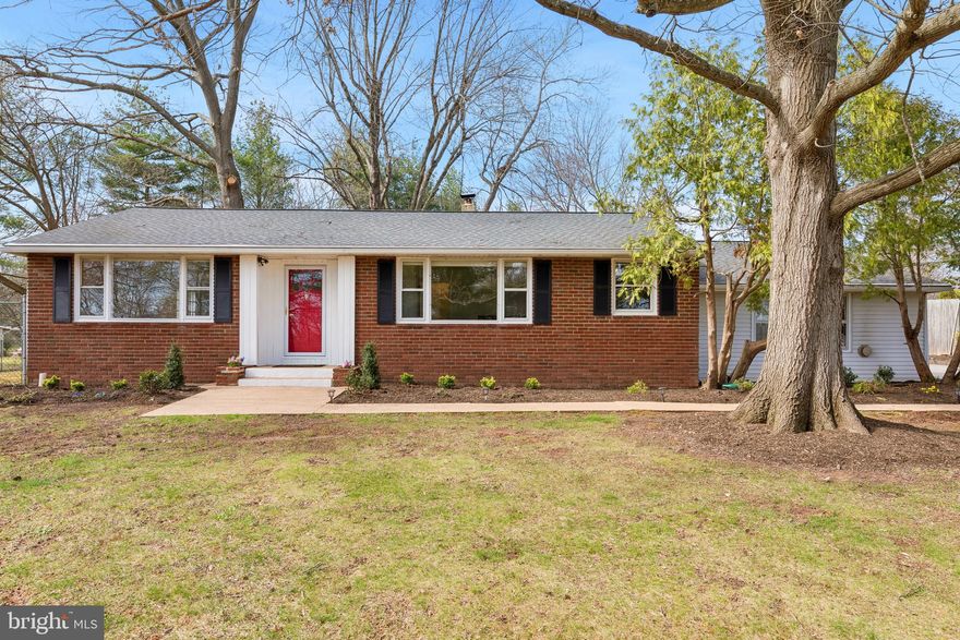 A lovingly maintained, charming ranch-style home on a large one-acre lot that combines the ease of single-floor living with thoughtful design touches throughout and wonderful views. Step inside to discover hardwood floors throughout and an open floor plan that effortlessly connects the sunlit living and dining areas. French doors in the dining room invite you outdoors, while the well-appointed kitchen features a wall oven, a new black glass stove top,  a brand-new dishwasher, making meal prep a joy. Just off the kitchen, a versatile sunroom offers the perfect spot for a cozy den, home office, or simply a space to take in the views of the expansive, flat, completely fenced-in backyard—quiet and private, perfect for letting your kids and dogs run free. For added convenience, there’s a separate, lockable fenced area designed to securely store extra vehicles. The home boasts three spacious bedrooms, with the flexibility for a fourth, along with a full bath and a powder room in the 4th bedroom. Practicality is key here, with main-floor laundry, an attached two-car garage, two storage sheds, and a generous driveway for all your needs. The spacious, full-height basement is a dream for entertaining, complete with a pool table and air hockey table ready for game nights. The layout also offers exciting potential for an in-law suite, adding to the home’s versatility. Along with a newer roof, new translucent shades, newer 80 gallon water heater, brand new mailbox , plus much more, All this, paired with fresh landscaping and a prime location, makes 314 Midfield Drive a must-see.  Close proximity to public transportation and plenty of restaurants and shopping. Schedule your tour today and discover why this inviting property feels like home!