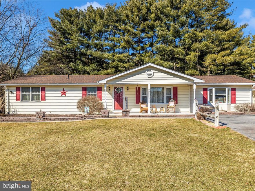 Welcome to this delightful 3-bedroom, 3-bathroom rancher, perfectly situated on 5 picturesque acres, offering the best of country living with modern conveniences.  Includes an oversized 2 bay detached garage. The main level features spacious rooms with hardwood floors hidden beneath the carpet, ready to be uncovered and restored to their original beauty. The large family room and back deck are  amazing! The kitchen flows seamlessly into the dining and living areas, making it an ideal space for entertaining. 
Downstairs, the fully finished basement, with it's own outside entrance and in house stairway, adds incredible versatility with a kitchenette, full bathroom, and plenty of additional rooms and living space—perfect for man-cave or a recreation area. Step outside to enjoy the stunning backyard, complete with a beautiful patio and a fire ring, creating the perfect setting for relaxation or gatherings.
With a roof that’s only five years old, this home is move-in ready and offers endless possibilities. If you’re looking for privacy, space, and charm, this is the home for you! Close to Shepherd University, Antietam Battlefield and Historic Boonsboro! Don’t miss out on this rare opportunity to own a slice of peaceful country living.
Pictures will be uploaded the begining of March and Scheduled to go Active on March 7!