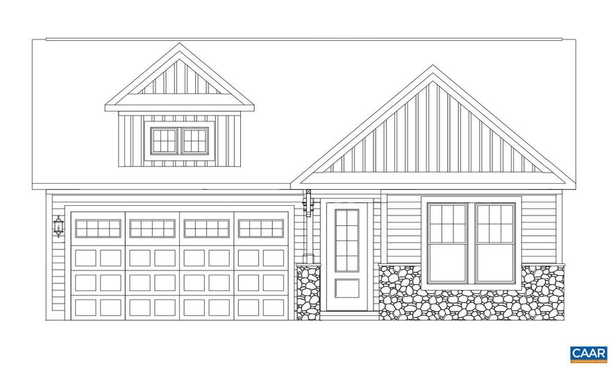 Expected for a late summer or early fall move-in, this Daisy floor plan is just beginning construction and offers comfortable one-level living on a slab foundation with no-step entry from the garage. The layout includes three bedrooms and two full baths, all on one level, with an open kitchen, dining area, and family room that create an easy flow for everyday living. The kitchen features dark green cabinetry, quartz countertops, and durable LVP flooring that continues throughout the home with no carpet. The primary suite includes a private bath with a zero-step shower entry, and additional living space extends outdoors with a screened porch and adjoining patio. A two-car garage provides everyday convenience. Located in the gated Spring Creek community, this is a brand-new floor plan with no photos available yet as construction has just begun. Photos are of similar homes previously constructed and may show upgraded features.,Granite Counter,Maple Cabinets,Painted Cabinets,Fireplace in Family Room