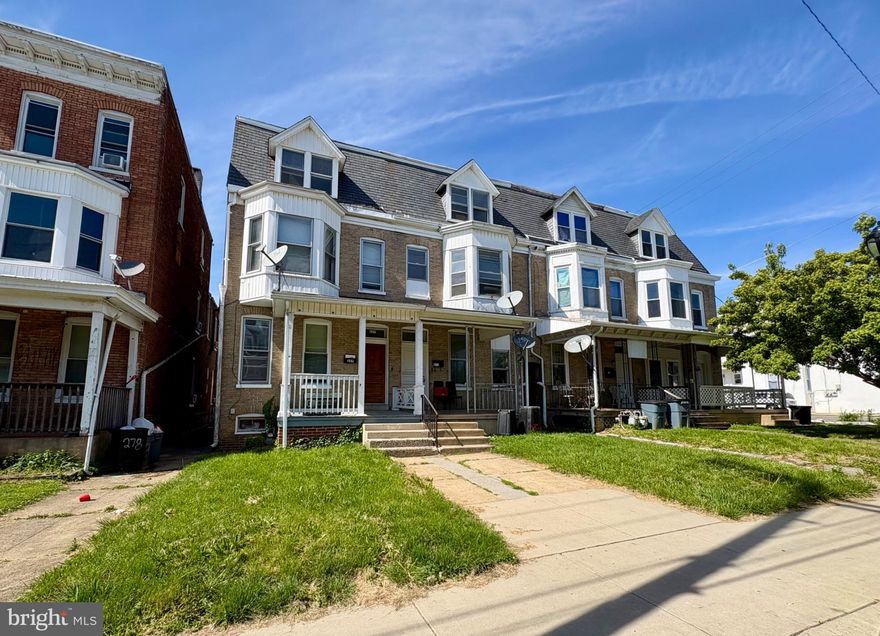 Versatile investment property minutes from York College of Pennsylvania. Unlock the potential of this spacious 3-story property ideally located just minutes from York College. Whether you're looking for a primary residence, flip, or a rental, this property offers flexibility and opportunity. The property offers 5-6 generously sized bedrooms with one on the first floor, downstairs half bath, large layout ideal for shared living arrangements. This property is perfectly suited for multiple income-producing strategies and was previously used as student housing and a halfway house. With its size, layout, and prime location, this home is a rare find due to its versatility. Close to campus, major routes and pubic transportation.