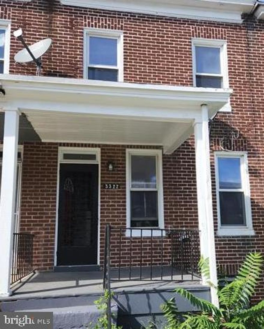 ** MOTIVATED SELLER** Welcome to 3322 Elmora Avenue, a charming and cozy 3-bedroom, 1-bath brick townhouse nestled on a quiet street in East Baltimore. This well-maintained home offers the perfect blend of comfort, convenience, and affordability, making it an ideal choice for first-time homebuyers or savvy investors looking to expand their portfolio.
Step inside to a bright and inviting living space filled with natural light. The main level features a spacious living room that flows seamlessly into a dining area,  great for entertaining or relaxing with family. The kitchen offers ample cabinet space and is ready for your personal touch.
Upstairs, you’ll find three comfortable bedrooms with ample closet space and a full bathroom featuring classic tile. The basement includes a washer and dryer, additional storage, and the potential to finish the space into a rec room, office, or workout area.
This home also features central air conditioning, hardwood floors throughout, and a private backyard perfect for outdoor seating or gardening. There is convenient street parking, and the location provides easy access to public transportation, shopping, schools, and major commuter routes.
Whether you're searching for your first home or a solid investment opportunity, 3322 Elmora Ave is move-in ready and full of potential. Don’t miss out—schedule your private showing today!
