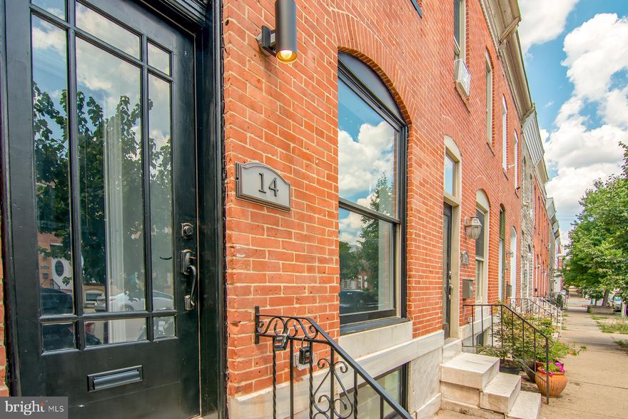 CHAP CREDIT FOR BUYERS IS APPROVED! Breathtaking fully renovated row with high end finishes throughout! Huge kitchen with two tone cabinets, upgraded finishes, counter tops & appliances. Private parking pad in the back, in addition to available street parking. This property offers four bedrooms, including two master suites and a third bedroom on the top floor. Leading up to the rooftop deck, city views in every direction! Every bathroom offers varied custom tile and upgraded finishes, each one more gorgeous than the last. Fully finished basement offering 4th bedroom and 3rd full bath. Tons of storage and living space! You don't want to miss an opportunity to see this charming Canton row.