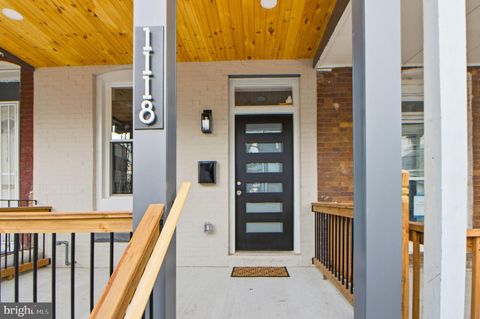 Townhouse For Sale - 1118 Montpelier Street<br/> BALTIMORE, MD 21218