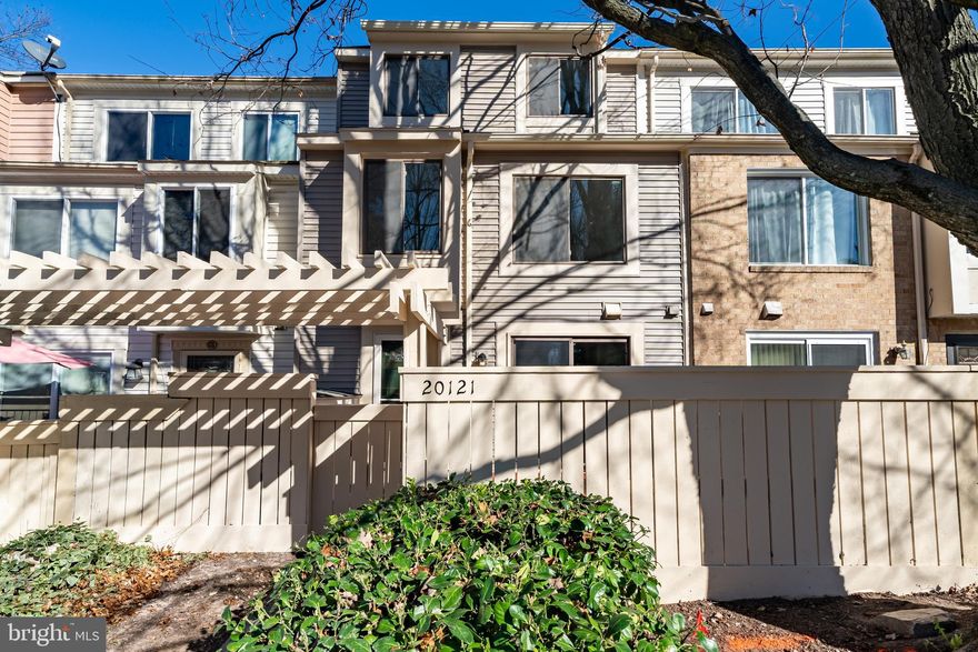 Stunning remodeled 3-Bedrooom Townhouse. Your new home awaits. Welcoming you to this freshly remodeled 3-bedroom, 2.5 bathroom interior.  All new appliances. Nestled in the heart of a  cozy town, this home is a testament to thoughtful design, offering a lifestyle of comfort and convenience. Step inside and be greeted by an open-concept living space on the first floor, the perfect canvas for your personal style and gatherings. The first floor boasts a half bath for your convenience. Brand-new waterproof laminate flooring flows seamlessly, leading you towards the fully remodeled kitchen, with all new appliances.  LED recessed lights throughout the home add a touch of modern vibes. Upstairs, a world of relaxation and privacy at each level. In addition, the laminate flooring continues up all the stairs and throughout both 2nd and 3rd levels.  Second floor has a  remodeled bath and 2 bedrooms. Journey to the third floor where you will find the Master bedroom and fully remodeled bath.  The new siding, roof, gutters, and soffit provide both peace of mind and enhanced curb appeal. Gated front patio area with storage shed. The upgraded electrical and plumbing add a layer of convenience that you will  appreciate every day. Parking is plentiful with one assigned spot in the front of the house with additional community parking. Enjoy all the Montgomery Village neighborhood amenities including basketball courts, tennis courts, exercise/walking/ running trails/pathways, community centers, pools, playgrounds, and more. Location is everything and this home is close to it all. Enjoy shops, major commuting routes, public transportation, and local restaurants at all your fingertips. This is a great opportunity to own. This home will not  last.