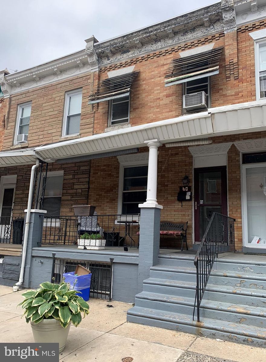 Excellent multi-family investment opportunity steps from the 52nd and Market transit and retail area!  Enter this duplex property through a quaint porchfront to a shared foyer that provides access to 2 separate units - a 1 bedroom unit on the 2nd floor and an efficiency unit on the 1st floor.  The 1st floor unit features flexible living space with a separate kitchen, access to the basement laundry / storage area and a rear patio.  The 2nd floor unit features separate bedroom, living room and kitchen with potential for a rooftop patio. Property is not being used as an investment property currently, but has great potential for conversion back to an income-producing property in no time.  Property is offered AS IS; AS IS Addendum is required with offer.  Buyer is responsible for any rental certifications / licenses, U&O. 
Minimum $2500 earnest deposit and proof of funds required with offer.  Deposit must be received within 48 hours of executed contract.  Any contract dates that fall on a weekend or holiday will default to the next business day.