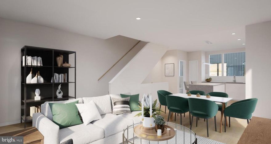 Luxury townhome in the North Bank community available for lease on a corner parcel! Option for 6+ month lease term and landlord will consider FURNISHING space on a case-by-case basis at additional cost to tenant. This stunning 3 bed/ 2.5bath townhouse unit offers a unique blend of style and comfort. Enjoy breathtaking panoramic views from your rooftop terrace. Private garage parking + additional overflow street parking available for guests to facilitate convenience and privacy. The gourmet kitchen boasts a generously sized island and luxury GE appliance package, seamlessly open to the dining room and living spaces with 9' ceilings. An additional flex space on the primary level is well suited for a home office. With easy access to I95, Delaware Ave, Fishtown and Northern Liberties, this home offers unparalleled quality, comfort, and privacy with competitive leasing terms.