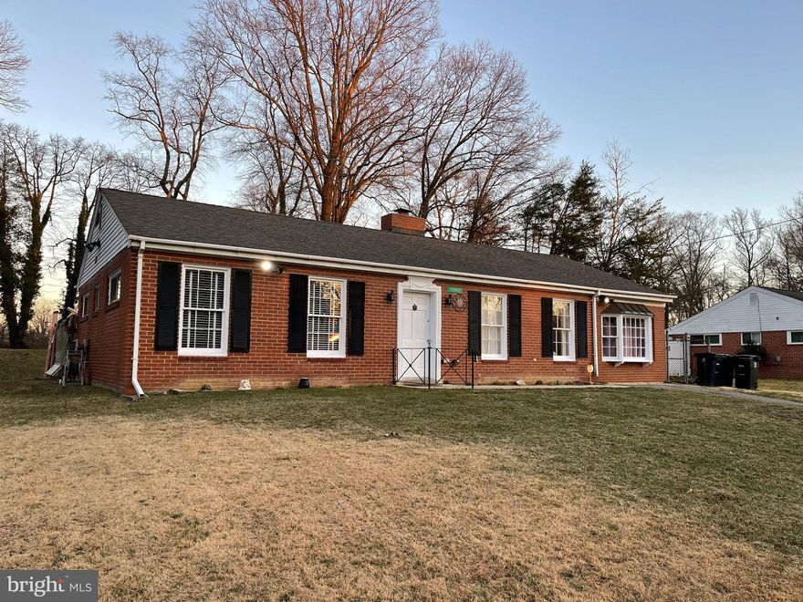 ***MULTIPLE OFFERS RECEIVED.  DEADLINE TO SUBMIT ALL OFFERS WILL BE AT 4PM TODAY***

Nice Rambler w/ 3 bedroom and 1 bath in sought after Fort Washington areas minutes to National Harbor-Gaylord National Resort, MGM National Harbor Casino, events/entertainment space, theater and world class restaurants, near by shopping at the Tanger Outlets. Updates since 2022- replaced all electrical devices, installed all new decora plugs/receptacles and lighting switches. Installed five new security sensor flood light w/ smart control timers. Installed recessed lighting throughout whole house; living room, kitchen, foyer and hallway. New ceiling fan, rated boxes and wires, ceiling fan in the bedrooms, living room, family room. Two new 20 amp circuits at kitchen counter top,  dedicated 15 amp circuit to dishwasher and dedicated circuit to livingroom. New GFCI receptacles at exterior front of house and exterior side of house within 25 feet of A/C equipment.  Wired for future front yard lights. New 100 amp electrical subpanel, installed two new copper ground rods and #4 wire, regrounded both exisitng 200 amp electrical panel and 100 amp subpanel. House has been recently painted and chimney professionally cleaned. With all these updates enjoy your large fenced in yard!