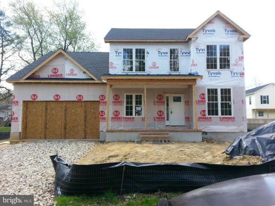 New 4 bedroom, 2.5 bath Colonial with oversized garage in water oriented community.