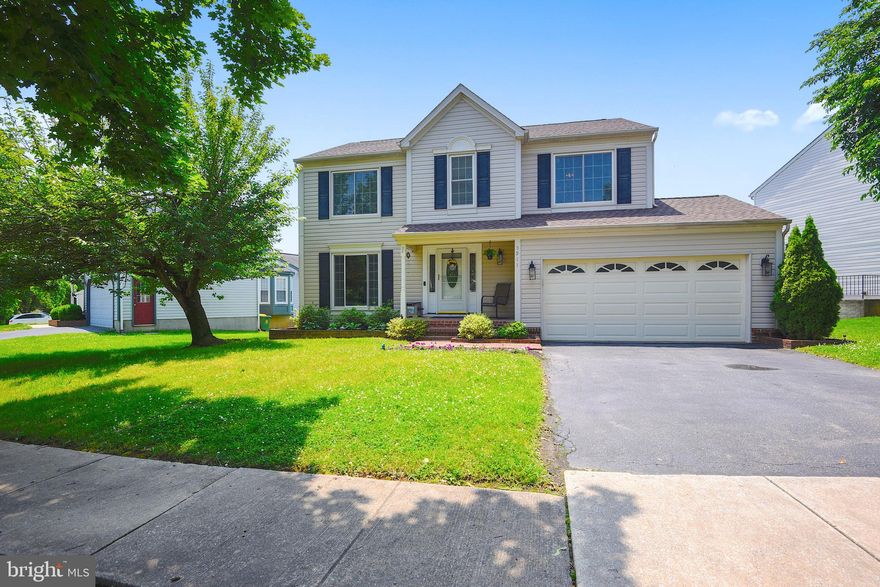 Must See - Immaculate Home in Sunnyfield Estates!  Rarely Available Four Bedroom Colonial with 5th Bedroom in Lower Level.  This Tastefully Updated Home has a Formal Living Room and Dining Room with Newer Windows and Carpet. Updated Kitchen with Quartz Counters, Stainless Steel Appliances, Stylish Backsplash and Updated Light Fixtures. Gleaming Hardwood Floors Flow into Sunny Breakfast Room.  Family Room off Kitchen has Hardwood Floors, Cathedral Ceiling, Gas Fireplace with New Insert and Mantel, plus Sliders to Awesome Deck! The Upper Level Is Amazing with Hardwood Floors, Master Bedroom Has Cathedral Ceiling and Beautifully Renovated Master Bathroom with Upscale Features Including Kohler Bluetooth Shower Head! Updated Hall Bath, Plus Three Spacious Bedrooms.  Finished Lower Level with Possible 5th Bedroom, Bonus Room, Spacious Family Room and Powder Room.  This Home has Been Lovingly Maintained and Shows Pride of Ownership Throughout!  Newer Updates also Include Roof, HVAC, Windows, Water Heater and Newer Washer and Dryer! Great Community Close to Shopping, Dining and Commuter Routes.