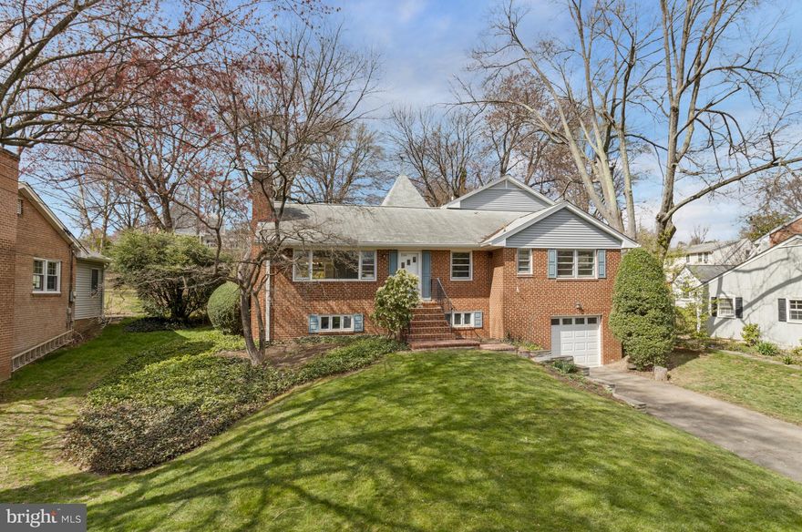 Nestled on one of the quietest streets in North Arlington’s desirable Overlee Knolls neighborhood, this expanded three level raised rambler sits on a stunning, oversized .34-acre lot. With 4 bedrooms and 3 full bathrooms, this home offers an ideal blend of charm and space in a highly sought after location in close proximity to Westover. The main level features a formal living room, a separate dining room with access to a lovely screened porch, and an updated kitchen with brand-new stainless steel appliances. A spacious family room with abundant windows overlooks the picturesque backyard, creating a bright and inviting space.  A full bathroom and 3 spacious bedrooms are provided on this level. Upstairs, the luxury primary suite is a true retreat, offering a generously sized ensuite bathroom, a large walk-in closet, and a private balcony with serene backyard views. The lower level provides a finished recreation room, a laundry room, a large utility room, and interior access to the attached single-car garage. Enjoy grilling and cozy evenings around a fire pit in the stunning backyard. Perfect for entertaining, it offers ample green space surrounded by trees and greenery.  Located just a short stroll from the popular Westover Shopping Center, this home is convenient to East Falls Church Metro, Ballston, Falls Church City, Tysons, and Downtown D.C. Commuting is a breeze with easy access to Reagan National and Dulles Airports. Situated in the ***Tuckahoe, Swanson, and Yorktown school district***, this home is an incredible opportunity in one of North Arlington’s most coveted locations!