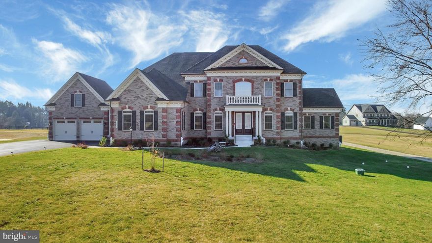 Absolutely stunning 2021 built NV estate homes (Clifton park II model) located near Howard County Top Rated schools are feature rich with additional options to fulfill every wish for your dream home nestled on a 1.16 acres lot. Over 8200+ living sq ft. spacious home with 5 bedrooms, 6 full baths, and 1 half bath including tons of upgrades and ample sunlight throughout the house. Main level - First floor features a great room for gatherings, 2- story family room with coffered ceiling, and an in-laws suit with full bath, upgraded laminate floor, mud room, upgraded kitchen with SS appliances, granite countertops, center-island with pendant lighting formal dining with crown moldings, walk-in pantry, butlers pantry, a casual dining area with wainscoting, family room with fireplace, 9 ft+ ceilings, oak stairs. The private estate home boasts French doors, ceiling fans, and recessed lighting. Second floor includes four generous bedrooms with multiple walk-in closets. Owners suite with remarkable tray ceiling and an expansive walk-in custom closet with built in shelving. The luxurious owner's bath features double vanities, soaking tub, closet, oversized standing shower. All Additional bedrooms with private full bath, Laundry room with custom shelves. The basement includes a full wet bar plumbing, full bath and 8 ft. walkup with double door. Water treatment system. 4 car garages with an extended driveway with additional 10+ car driveway parking. This house has tons of additional upgrades and must see home.