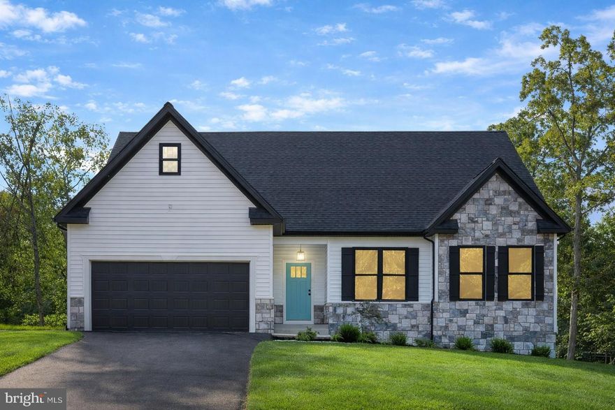 Nestled in Fredericksburg’s Huntington Hills, this exquisite new construction home, completed in 2024, embodies the perfect blend of luxury and comfort. The stunning colonial design features a harmonious combination of stone and vinyl siding, creating an inviting façade that welcomes you home. Step inside to discover an open floor plan bathed in natural light, showcasing elegant ceramic tile and luxury vinyl plank flooring. The gourmet kitchen is a chef's dream, equipped with stainless steel appliances, including a six-burner stove, a built-in microwave, and a spacious island perfect for entertaining. The adjoining dining area and family room, complete with a cozy stone-surround gas fireplace, create an ideal space for gatherings. This home boasts four generously sized bedrooms, including a primary suite with a lavish bathroom featuring Quartz countertops and a walk-in shower. Additional highlights include built-ins, recessed lighting, and a convenient main-floor laundry area. Outside, enjoy the tranquility of a 0.36-acre lot with a beautifully landscaped front and rear yard, perfect for outdoor activities. The attached two-car garage and paved driveway provide ample parking for guests. With thoughtful security features and energy-efficient appliances, this residence offers a lifestyle of ease and sophistication. Experience the charm of Huntington Hills, where luxury living meets everyday comfort.