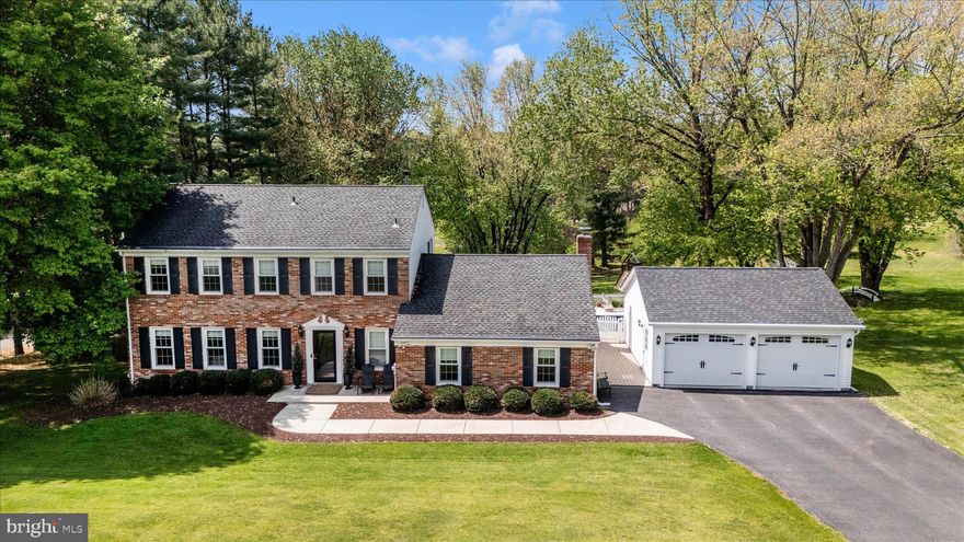 Beautifully upgraded and meticulously cared‑for home in a scenic Ijamsville setting. Located on a quiet cul‑de‑sac in the sought‑after Urbana High School district, this property offers a peaceful environment, mature trees, beautiful inground pool, and a fantastic half‑acre fenced yard—perfect for kids, pets, and outdoor living.

Inside, the home shows like new with thoughtful custom details throughout. The main level features LVP flooring, extra‑tall baseboards, updated lighting (recessed + new fixtures), and extensive custom trim work in the mudroom, dining room, primary bedroom, office, basement, and additional bedroom. The great room stands out with a custom fireplace wall, built‑in arched bookcases, electric fireplace, and hardwired sconces. Custom pinch‑pleat drapes and roman shades add a high‑end designer touch.

The kitchen includes updated cabinetry, new refrigerator and dishwasher, and a charming built‑in seating nook with custom bench cushions. A fully remodeled primary bathroom features porcelain tile and a 60" wood vanity. Updated bathrooms continue throughout the home.

Four bedrooms plus a bonus 5th bedroom / Den (no closet) offering flexible space for guests, office, or playroom. The mudroom includes custom built‑ins and bench seating for everyday convenience.

Outdoor living is exceptional with two large decks, retractable awnings, a newer pool liner, and a newer automatic pool cover for added safety. 

The property includes a shed and an impressive oversized 24x24 detached garage—ideal for vehicles, workshop, or storage.

Major updates include a radon system (2025) and a 3‑year‑old water heater. Every detail has been thoughtfully designed and maintained by the sellers. This is truly a home you will love.