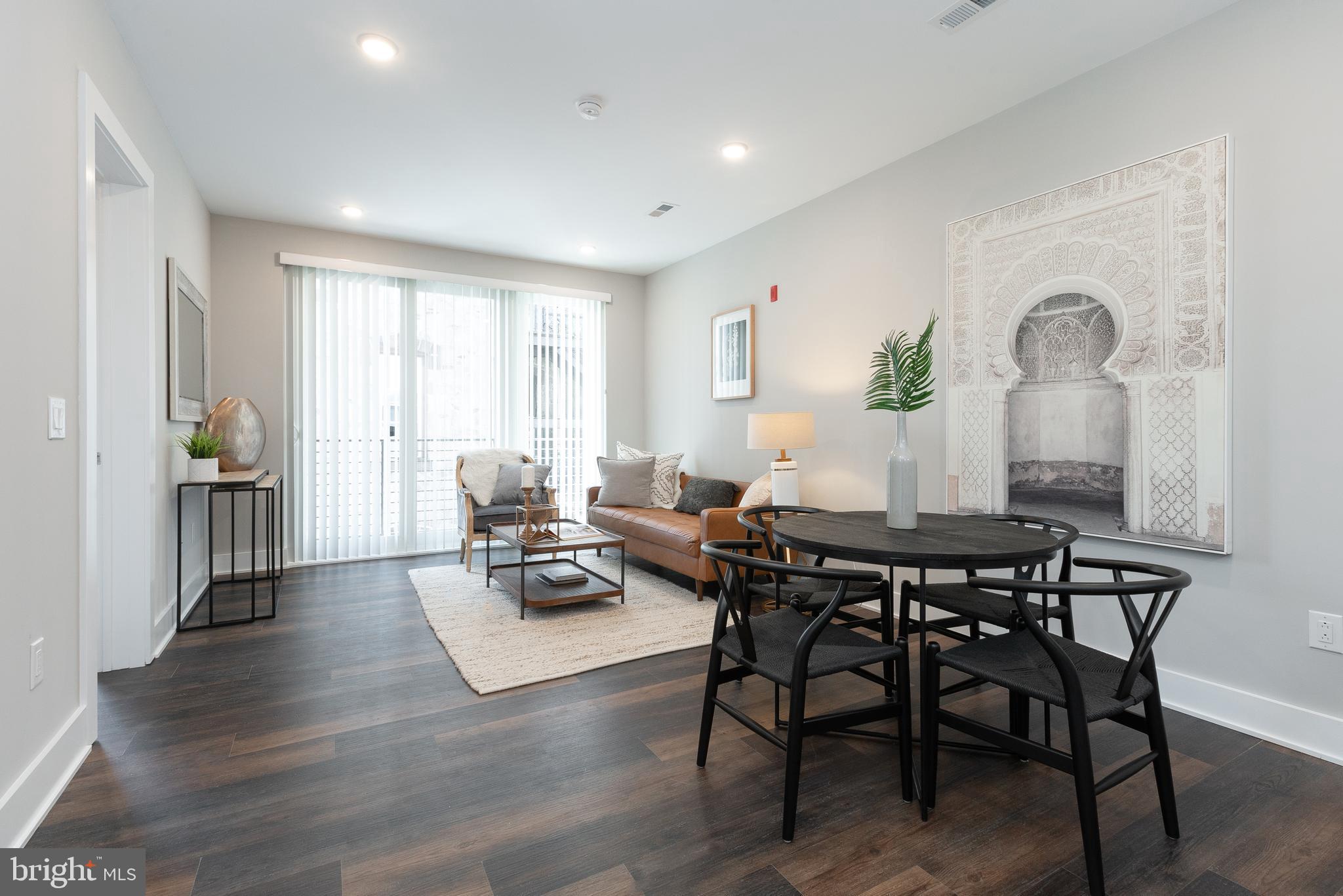Welcome to Germantown Square - a 33 unit community located in one of America’s most historic neighborhoods! This boutique apartment building is located on a tranquil street just steps off Germantown Ave.
The building features spacious lobby with dedicated Amazon locker area, basement storage lockers, on-site parking, and a furnished communal roof deck.
Each unit features comes equipped with smart home key-less entry systems, sleek blended stone countertops, modern 42-inch white shaker cabinetry, high-end GE stainless appliances, Carrara topped vanities, a glass-enclosed shower, black hexagon/ Carrara hexagon tiles floors, custom California styled built out closets, and a ton of natural lighting from the massive windows throughout.
For those who crave outdoor adventure, the scenic Wissahickon Valley Park beckons with its picturesque trails, perfect for walking, running, and biking - all within easy reach of your new home at Germantown Square.
LEASING PROMOTION: REDUCED MOVE IN FEES. Prospects will only be required to pay 2 months rent (first + security) to move in.