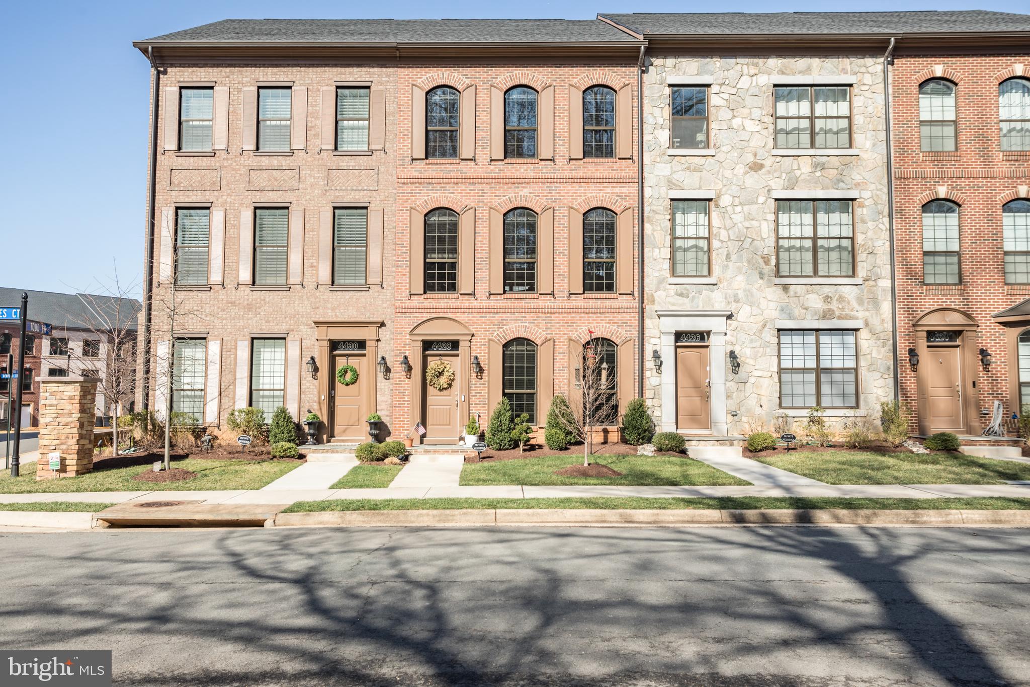 Do you want luxury and new amenities without the wait of new construction?? This is your opportunity!! This 3 year old townhome boasts 3 bedrooms and 3.5 bathrooms across 3 immaculate levels. The kitchen is a chefs dream, giving all the counter and cabinet space you could dream of! The open layout of the main level is perfect for your big family and social gatherings. 2 bedrooms up stairs including the lavish primary suite which conveys a spacious tile shower and walk in closet. You'll find an additional bedroom/office on the first floor great for the in-laws or guests, and a finished two car garage with plenty of shelving for storage. The amenities that the Enclave of Fair lakes has to offer goes above and beyond, providing you Landscaping, a putting green, dog park, biking/walking trails, outdoor exercise equipment, fire pits, outdoor grills, playground, and much more! Not only is it beautiful but also convenient, being right off of route 66 and within a two mile radius of all the shopping and grocery stores you could possibly need. Don't miss this opportunity!!