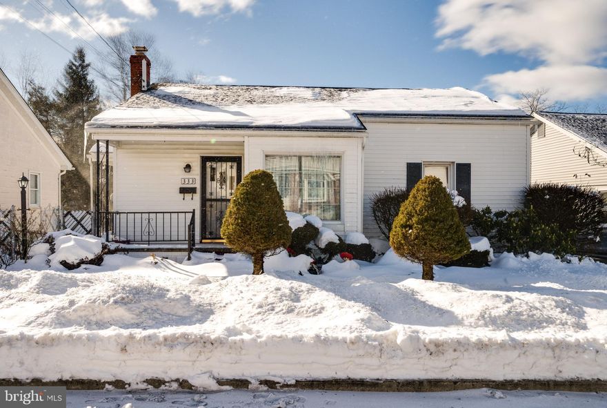 Welcome home to this Cape Cod style home with a fenced yard, front and side porches, 1 car garage and a generous driveway in the rear for off street parking.  

Enter through the front covered porch to the living room which leads to a spacious eat in kitchen with a door to the side covered porch.  Down the hall are 2 bedrooms with generous closets and a full bath and a linen closet. 

Access the 2nd story by the staircase in the kitchen.   There you will find a finished heated space with vinyl windows and closed off storage areas

The basement of this home has high ceilings with a partial bath and a 1 car garage.

Bring your TLC and updates to this move in ready home.

This area is close to Historic Jim Thorpe, Owl Creek Reservoir and Mauch Chunk and Beltzville Lakes.