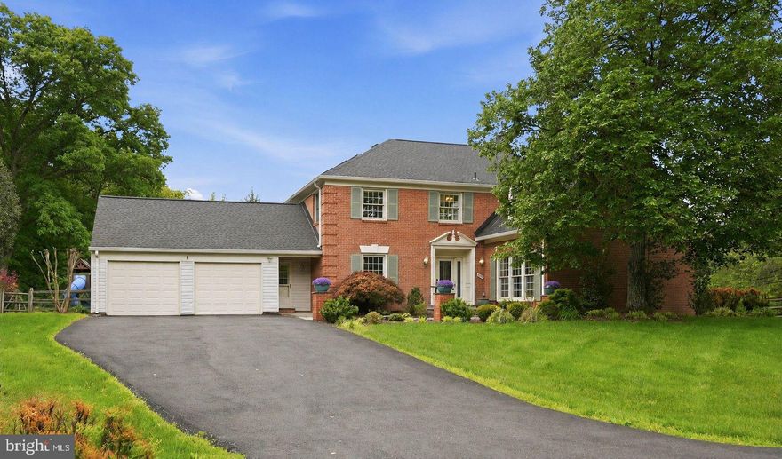 NEW ON MARKET! 
Beautifully renovated 5BR/4.5BA brick colonial tucked at the end of a quiet cul-de-sac in Ridgeleigh, in sought-after East Gate of Potomac. This 102-home enclave has no through streets and is surrounded by parkland, including Cabin John Park, the Cabin John Stream Valley Trail, and Buck Branch Park. Meticulously maintained by the same owner for nearly 40 years, this exceptional home offers generous living spaces, thoughtful updates, and incredible indoor-outdoor living.

Fresh paint, refinished oak hardwoods on the main and upper levels, new lower-level carpet, and updated systems make it truly move-in ready. The well-designed floorplan offers both formal and informal spaces: a formal living room with gas fireplace and two walls of windows, a dining room off the kitchen, a spacious family room opening to the screened porch, and a dedicated main-level office with built-ins overlooking the side yard.

The stunning eat-in kitchen features gas cooking, top-of-the-line appliances, quartz countertops, and porcelain floors, flowing seamlessly into the family room with masonry fireplace and sliding doors to the enormous screened porch. Step out to a deck and large flat yard with hot tub and playset, a fabulous outdoor retreat with thoughtful hardscaping that backs to parkland, perfect for entertaining. A mudroom/laundry room off the oversized two-car garage completes the main level.

Upstairs offers 5 generous bedrooms and a rare 3 full updated baths, including a spacious primary suite overlooking the rear yard with a walk-in closet, dressing/vanity area, and beautifully renovated bath. Four additional bedrooms share two renovated hall baths. The finished lower level is the perfect hangout space, with high ceilings, a full bath, and a utility room with abundant storage.

Located in the sought-after Churchill school cluster, just minutes to major commuter routes, top shopping, dining, entertainment, and nearby golf, swim, and tennis clubs. Welcome home!

Important Dates:
HVAC replaced (2023); duct cleaning (2024)
Roof replaced (2022)
Solar panels (2014) — 20-year agreement; additional details coming