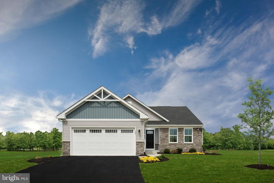 RYAN HOMES IS TAKING PRECAUTIONARY MEASURES TO INSURE THE SAFETY OF OUR VALUED CUSTOMERS AND EMPLOYEES.  OUR MODEL HOME IS CLOSED TO THE PUBLIC AND IS OPEN BY APPOINTMENT ONLY.  TO-BE-BUILT - Beautiful Cayman Floorplan available in Martinsburg Lakes!  Features include: 3 beds/2 baths, over 1,500 square feet on one-level, kitchen with stainless steel appliances and large island! Images are representative only. Ryan Homes is taking precautionary measures to insure the safety of our valued customers and employees.