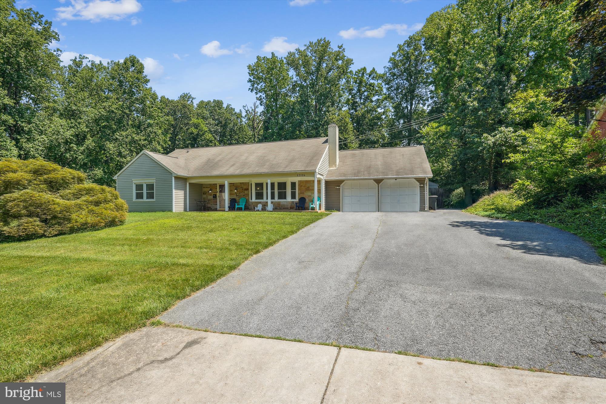 Welcome to 12116 Long Ridge Lane, a spacious and versatile retreat located in the desirable Longridge at Belair community.
This 4-bedroom, 3-bath home offers comfort, flexibility, and nearly an acre of outdoor space in a highly desirable neighborhood. A generous driveway leads to a two-car garage and a wide front porch, perfect for relaxing or gathering with friends.
Inside, you'll find updated luxury vinyl plank flooring, modern lighting, and a recently upgraded HVAC system (2021). The layout is designed for both everyday living and entertaining, featuring multiple living areas: a bright front sitting room with oversized windows, a cozy family room with a wood-burning fireplace, and a dedicated dining room.
The gourmet kitchen boasts ample cabinetry, extensive counter space, a dual-oven Kenmore Elite range, a wine cooler, and a large center island ideal for casual meals or entertaining.
The main level features two bedrooms, including a spacious primary suite with two cedar-lined closets and a private full bath. Upstairs, two additional bedrooms and a full bath offer privacy and flexibility, perfect for guests, home offices, or multi-generational living. One of the upstairs bedrooms includes access to a large walk-in attic with lighting and flooring, ideal for organized storage, a play area, or potential future expansion.
Additional highlights include a main-level laundry room with a new washer and dryer and a deep backyard with room to expand, garden, or simply enjoy the open space.
With three full bathrooms, smart updates, and a functional layout across two levels, this home offers the perfect blend of space, comfort, and potential in a well-established community.
Ideally located just 30 to 40 minutes from Washington D.C., Baltimore, and Annapolis, this home offers quick access to major commuter routes, the MARC train, and New Carrollton Metro. It is also convenient to Fort Meade, Joint Base Andrews, BWI and Reagan National airports, and just a short drive to the Chesapeake Bay, Sandy Point State Park, and nearby beach towns such as North Beach and Chesapeake Beach.
Don’t miss your chance to tour this beautifully updated home. Ask about 100% financing options with zero down payment for qualified buyers!