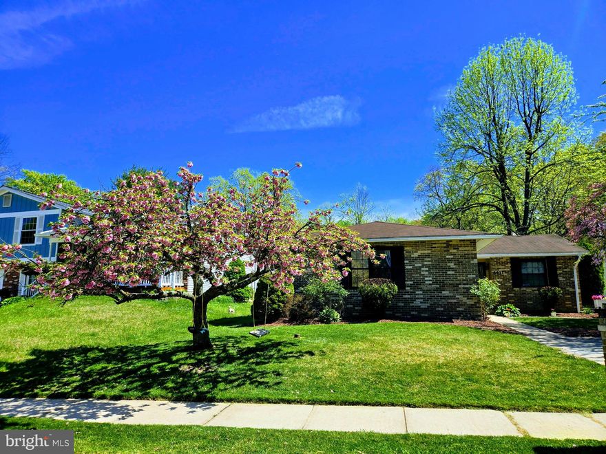 Welcome home! You won't want to miss your opportunity to live in the heart of Perry Hall. Nestled away on a dual cul-de-sac, this charming 3BD/2BA rancher provides plenty of privacy and tranquility, while also being conveniently located to multiple travel routes, restaurants, shopping districts, and entertainment. As you enter the home you will notice the gleaming hardwood floors.  A dining area just off of the kitchen, a full bath in the hallway outside of the bedrooms, and sizeable primary bedroom with a walk-in closet and an ensuite. Flow through the living room and be sure to step outside. Backed up to a wooded area, you can drift away in relaxation as you enjoy the patio complete with an outdoor fire pit and hot tub. Schedule your showing today!