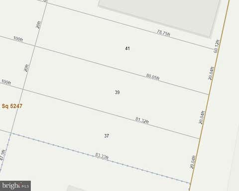 Vacant Land For Sale - 232-236 57th Place<br/> WASHINGTON, DC 20019