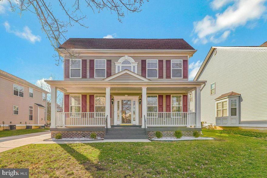 Discover the charm of this stunning Colonial home in the desirable Hunters Run community. With 4 spacious bedrooms and 3.5 bathrooms, this residence offers an inviting atmosphere perfect for both relaxation and entertaining. The heart of the home features an open floor plan that seamlessly connects the family room to a beautifully designed kitchen, complete with an island, pantry, and cozy dining area. Imagine hosting gatherings in the formal dining room or enjoying quiet evenings by the gas fireplace. The partially finished basement with a theater room also provides an additional bonus room with unfinished space and walkout access, ideal for a home gym or play area. Enjoy the convenience of main-floor laundry and a two-car garage with an asphalt driveway. Located just minutes from commuter lots and bus stops, this home combines comfort with accessibility. Don't miss the opportunity to make this your dream home!