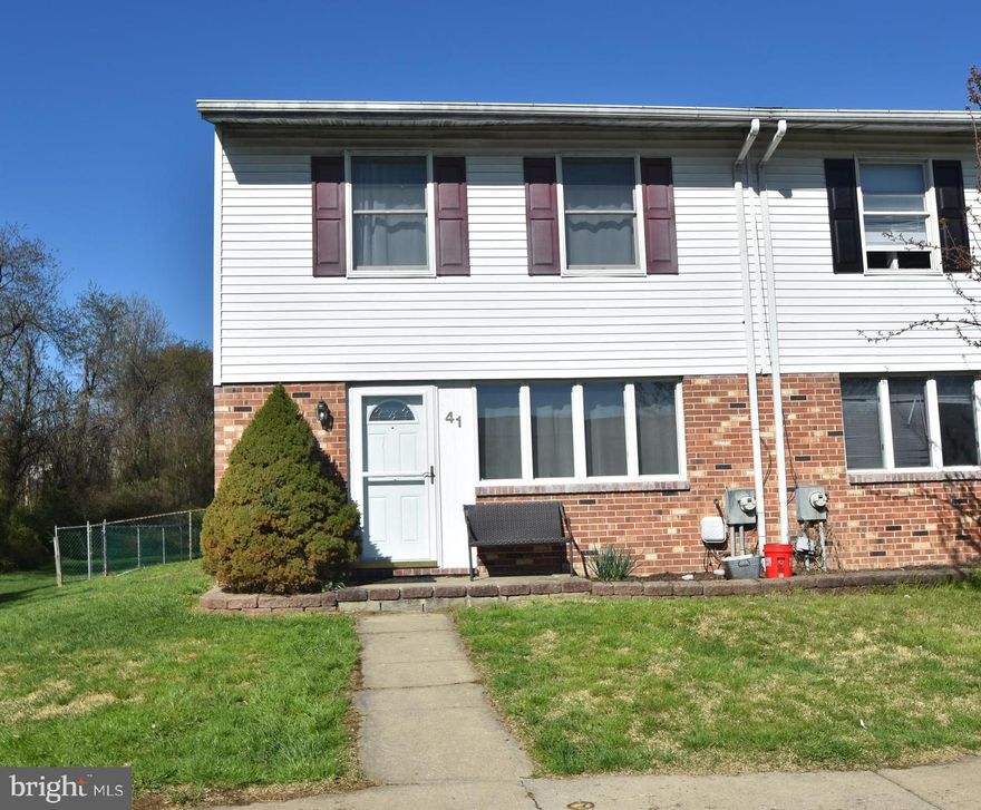 Freshly updated 3-bedroom, 1.5 bath home with a fence yard, ideally located near shopping and the Maryland/Delaware line.  Enjoy a newer  kitchen featuring a brand-new dishwasher, on demand water heater, and  a heat pump  HVAC system that is only about 1 year old.  The roof is just 9 years old and offers years of life ahead.  The entire interior has been freshly paint, giving the home a clean, refreshed feel and make it ready for its next owner.  The home has been virtually staged, giving you lots of ideas for the each room.