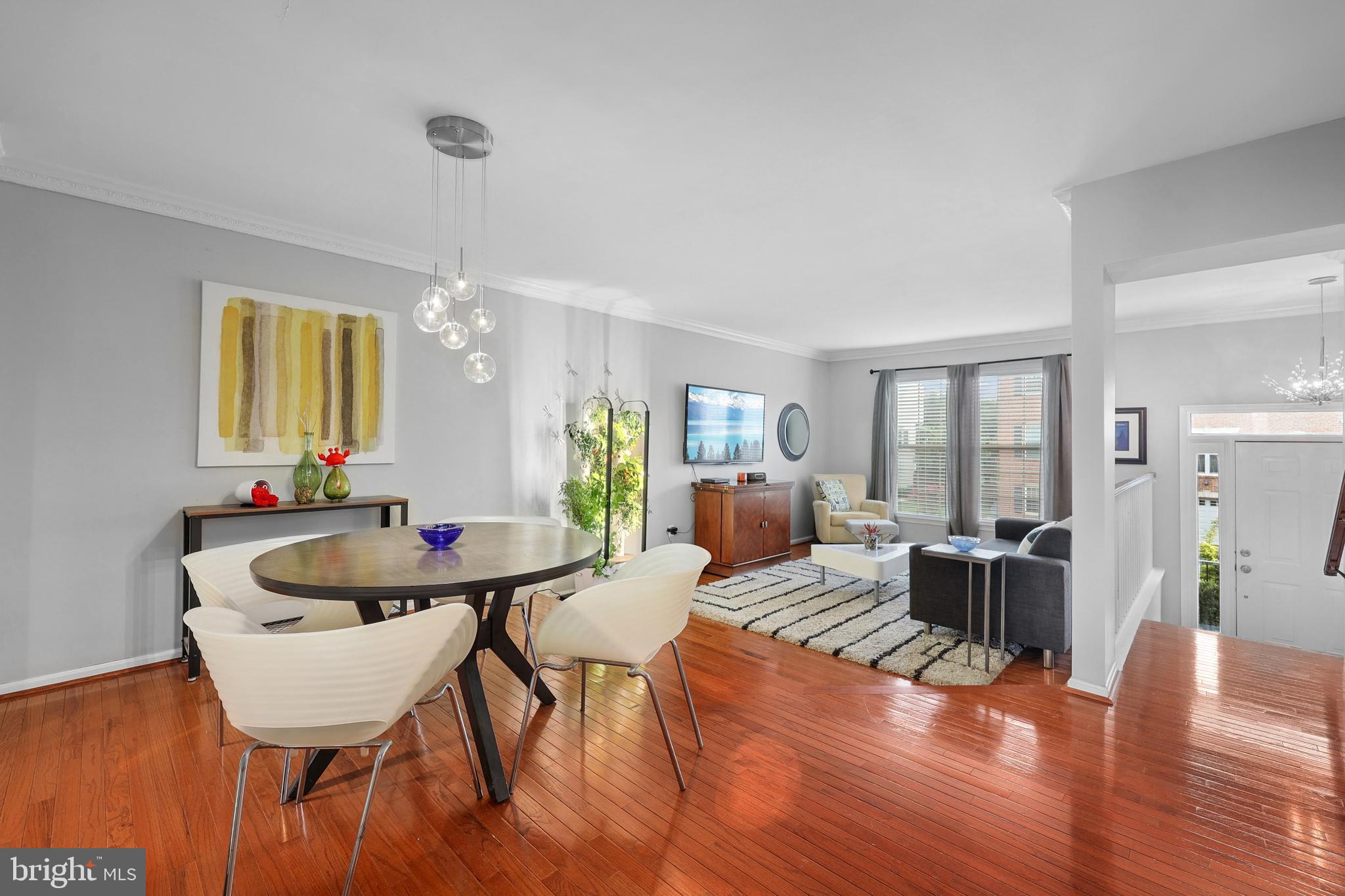 ONE YEAR HOME WARRANTY PROVIDED WITH ACCEPTABLE OFFER. Introducing 44004 Florence Terrace, a beautifully maintained 4‑bed, 3 ½‑bath townhome nestled in the heart of Ashburn Village—offered in a warm, open‑concept style. Built in 1989 and tastefully updated. The home spans approximately 2,137 sq ft over three levels. This townhome is situated in one of the most sought after neighborhoods in Ashburn. Features include hardwood flooring throughout the main floor, a well‑appointed kitchen with an island, and a charming deck just off the kitchen—ideal for entertaining guests or enjoying morning coffee.
The sunny living area is bright, spacious and is adjoined by the dining space. Upstairs, you’ll discover three bedrooms, including a primary suite with its own full bath and an additional full bath providing convenience for family and guests. The fully finished lower level offers a variety of options. With private interior and exterior entrances, the space could be utilized as a 4th bedroom with its own full bathroom en-suite, or simply as a rec room if desired. Additionally you’ll find ample storage and access to the laundry room.
Externally, the home boasts vinyl siding, a 1‑car front‑entry garage, and impeccable landscaping in the front and back. A private deck and meticulously cared for backyard oasis add outdoor balance and charm. Residents appreciate proximity to walking paths, community pools, tennis courts, and local conveniences. Don’t miss the opportunity to call this versatile and well-situated property your new home! Mortgage savings may be available for buyers of this listing.