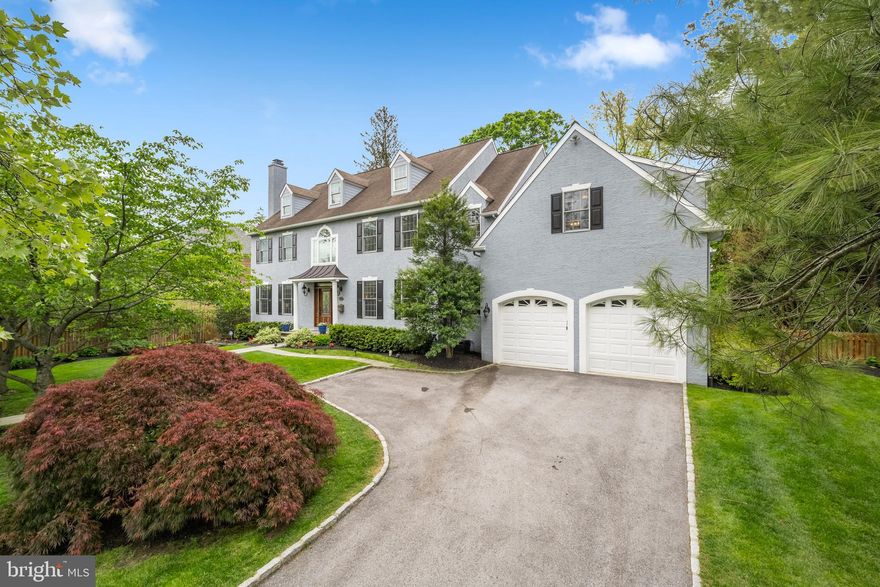 Welcome to this 20 year YOUNG beauty that is one block from downtown Wayne in the heart of the sought after South Wayne Community.  Masterfully created by David Semerjian Builders this stunning property features the finest of materials and glorious amenities with a sophisticated open floor plan. Gleaming hardwood floors set the tone for the homes amazing circular flow on the First floor as a soaring Foyer with impressive staircase welcomes you upon entering. Formal  Dining and Living Rooms flank the Foyer offering wonderful entertaining opportunities, but a lovely fireplace also beckons one to utilize these rooms on a daily basis. Natural light streams throughout and gracefully carries you into the family friendly hub at the back of the home. The magnificent Great Room is a true "WOW" showcased by floor-to-ceiling windows  with access to the back Patio, and it harmoniously   blends into the Breakfast Area and gourmet Kitchen. A true chefs delight, the Kitchen has been updated with new countertops, state-of-the-art stainless steel appliances, magnificent island and conveniently opens to the exquisite pergola trellis covered Patio overlooking the backyard oasis. The Kitchen flows seamlessly into the Mudroom with access to the 2 car attached Garage, informal Powder Room and back staircase. The First Floor is completely by a privately tucked away Office and Formal Powder Room. The grand staircase leads you to the Second Floor where a gracious Primary Suite awaits with two walk in closets, sitting area, and Primary Bath.  There are three additional en-suite Bedrooms all with private Baths, setting this luxury property into a class of its own, with a Laundry Room completing the Second Floor. These two floors feature over 4100 sq ft  of finished space and an additional 1686 sq ft can be found in the fully finished Lower Level creating this gem of over 5700  sq feet. The Lower Level promises to provide years of cherished memories featuring 9ft ceilings, Theatre Room, Sauna, Wine Cellar, Powder Room and plenty of storage. Don't miss your  opportunity to own this rare find in the heart of S Wayne.... a "like new" house with every possible amenity you have ever dreamed of!! SHOWINGS BEGIN THURSDAY MAY 4th.