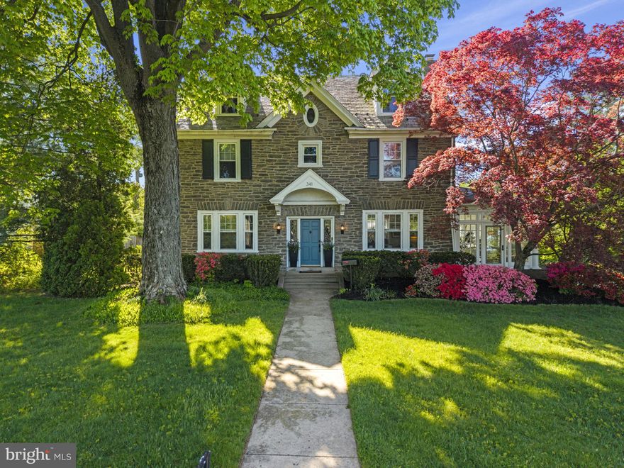 Timeless stone colonial in Jenkintown Manor offering the kind of character, quality, and craftsmanship that is hard to find today. Original details have been beautifully preserved and paired with thoughtful updates, including a standout kitchen with radiant heated floors. Large rooms, a charming service staircase to the kitchen, spacious basement storage, generous outdoor space with back porch, detached 2-car garage, and 6+ car driveway parking make this home as practical as it is distinctive. Located in the highly sought-after Abington School District, close to Keswick Avenue and Old York Road for dining, entertainment, the Keswick Theatre, plus nearby parks and golf.
