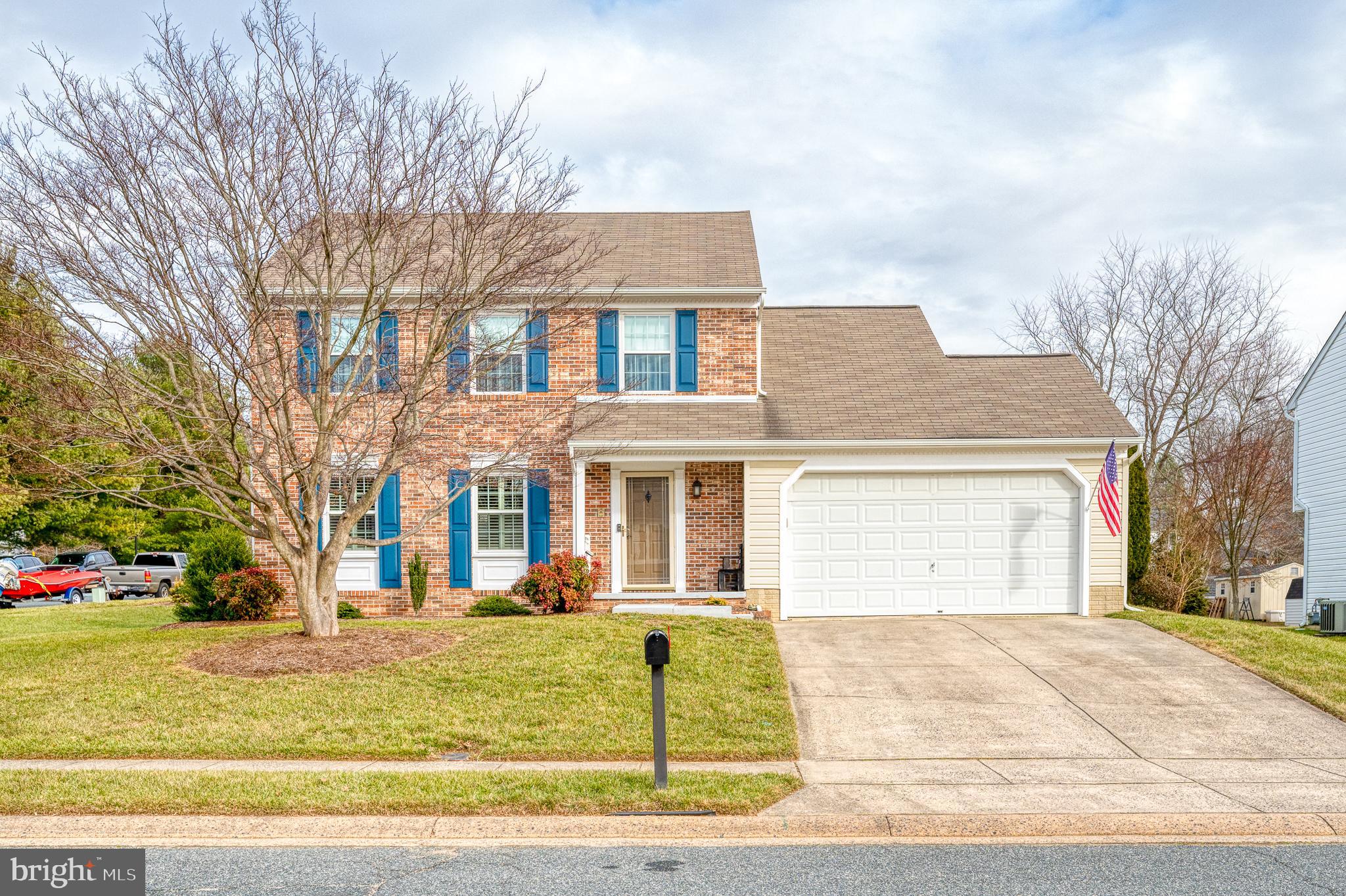 ***OPEN HOUSE CANCELLED***
GORGEOUS UPDATED BRICK FRONT COLONIAL IN DURHAM MANOR! This 3 bedroom 2.5 bath home is situated on a cul de sac and features so many great updates: genuine acacia hardwood floors, modern updated kitchen 2018 w/granite countertops, stainless steel appliances, hammered copper sink and butcher block island, updated primary spa bathroom in 2019, composite/maintenance free deck w/built in lighting for grilling and relaxing! Floorplan includes formal living room and dining room, kitchen that opens to family room with cozy pellet stove insert. Primary suite has cathedral ceilings and a relaxing spa bath with deluxe shower! 2 additional bedrooms and full bathroom. Lower level has exit to yard - finish it to your liking! Window World 2014 windows with lifetime guarantee! Poly pipe was replaced with copper line. The backyard has Skip Laurels planted for privacy that will get 8-9' tall. This home has it all and won't last long...