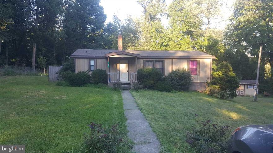 Great investment. SHORT SALE, 3 bedroom, 2 bath, double wide built in 1987 sits on a .45 acres lot with multi-level deck to private rear yard. Updated kitchen with stainless appliances. Master bedroom has walk-in closet.