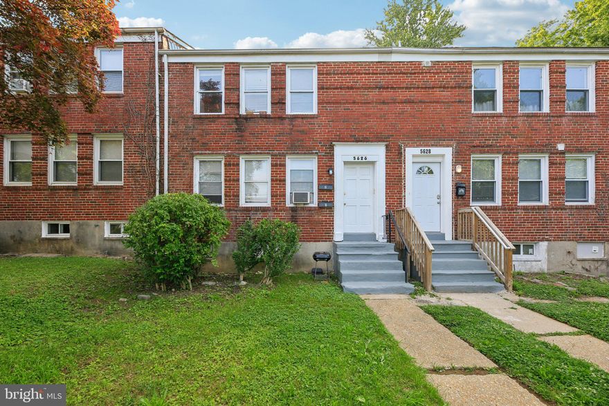 Investor opportunity in Baltimore! Welcome to 5626 Midwood Ave, a solid brick duplex offering two spacious 2-bedroom, 1-bath units — each with a full kitchen, living room, and separate entrances. One unit is currently occupied, while the other is vacant and move-in ready, making it perfect for house hacking or adding immediate rental income to your portfolio.

Located in a residential R-6 zoned area, this property features hardwood floors, updated systems, and a full basement for additional storage. Each unit offers natural light and a functional layout ideal for long-term tenants or short-term rental strategies.

Centrally located near Morgan State University, Loyola, and Notre Dame, this property sits in a high-demand rental corridor with convenient access to shopping, public transportation, and major commuter routes.

Whether you're a first-time investor or expanding your rental portfolio, this turnkey property delivers both stability and upside potential. Don’t miss this great opportunity!