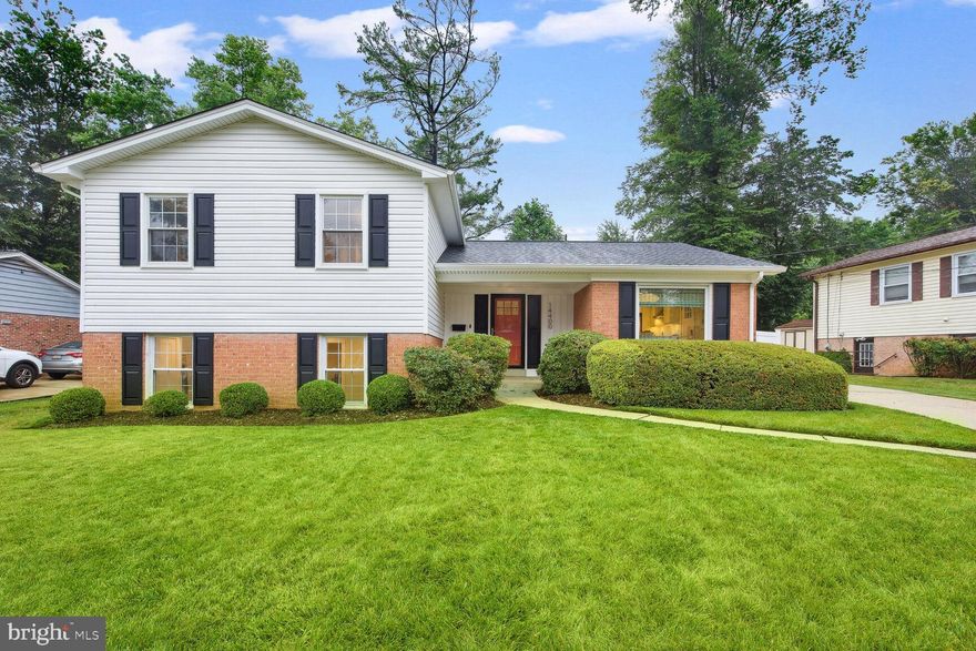 This is the one you’ve been waiting for! Welcome to 14400 Barkwood Drive, a completely renovated  split-level home in the heart of Manor Woods. Enjoy over 3,000 square feet of flexible living space spanning four floors, along with a flat, private backyard! Enter from the adorable front porch to find tons of natural light in the bright, open-concept living space with new hardwood floors and recessed lighting throughout. The kitchen has been completely renovated and offers a huge center island as well as a breakfast area with a separate dining island, stunning marble countertops, stainless steel appliances, herringbone tile backsplash, and ample white cabinetry. Entertain friends and family in the spacious dining and living spaces that open to the back patio and fenced-in backyard.   

Make your way upstairs to the expanded luxurious primary suite with a sitting area, tons of natural light, and renovated en-suite bathroom with a gorgeous barn door, free-standing tub, separate shower, and a water closet. You’ll love the new closet with tons of storage space for your whole wardrobe.   Continue down the hall where you’ll find two graciously-sized secondary bedrooms and a renovated hall bath with a custom vanity, stunning tile work, and a curbless shower

The sunny lower level features a large family room and is the perfect gathering spot to relax and unwind.  You’ll also discover the fourth bedroom with dual closets and enough space for an in-home office, as well as a brand-new third full bathroom!  For added convenience, there's a new mud/laundry room with access to the backyard. Fresh paint throughout and new LVP flooring complete this bright level.   But wait! You won't want to miss the lowest level of the home offering a huge bonus space, the perfect recreation room for all ages! 

No detail has been spared throughout this special home! Additional features include Nest Home System (all door locks, exterior cameras, and doorbell), new windows and custom window treatments, all new exterior doors, a new roof, gutters, and siding, all new electrical and plumbing, State-of-the-art Carrier HVAC with home monitoring and remote access, triple zoned feature, triple filtration system (UV, electric, and HEPA), and a Tesla charger. Don’t miss your opportunity to enjoy the wonderful community of Manor Woods, conveniently located just minutes from Rockville High School, Manor Country Club, multiple parks, and so much more! 

Immersive 3D tour available.  Click on virtual tour option.