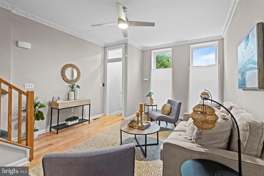 Smart design meets financial opportunity at 1020 N Eden Street.
Located in the fast-growing Johnston Square community, this fully renovated 3-bedroom, 2.5-bath home offers more than charm, it delivers strategy. With an open layout, modern updates, and turnkey finishes, this home was built for the buyer who wants equity, convenience, and a plan for the future.

This property qualifies for multiple Baltimore City programs including the $10,000 Vacants to Value Grant, Live Near Your Work, and First-Time Buyer Incentives, giving you real savings at the closing table. Even better, the seller is offering closing assistance to make the deal even smoother.

Inside, enjoy an open-concept layout perfect for entertaining or everyday ease. Upstairs, three spacious bedrooms and two full baths give you room to grow, work, and recharge. Outside, you’re walking distance to Johnston Square Park, and just minutes from I-83, Station North, Penn Station, and major hospitals like Johns Hopkins.

The neighborhood has seen tremendous growth and investment, with active community engagement, new green spaces, and improved infrastructure, making this the kind of area you’ll want to get into before everyone else catches on.

If you’ve been looking for a smart way to buy in Baltimore, 1020 N Eden isn’t just a home, it’s your next strategic move.