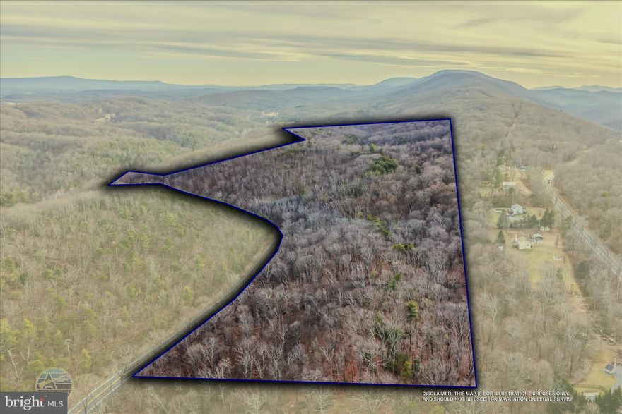 Noteworthy Investment Prospect! A 42.061-acre wooded parcel, situated merely 3 miles from downtown Berkeley Springs, is available for purchase. This tract boasts approximately 200+ feet of frontage along Quaint Acres Lane and 2,808 feet (.53 miles) of frontage along Cacapon Road (State Route 9). Utilize the land for hunting, camping, ATV riding, building your home, or appreciating nature. This parcel is unrestricted.  It also has potential for timber management. Prospective buyers are encouraged to schedule a viewing before this is sold!   Property was just surveyed.