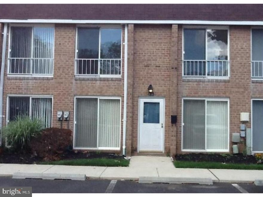 This 2 Story, 2 Bedroom, 1.5 Bath Townhome features fresh paint and newer carpeting.  The first floor boasts an updated eat-in kitchen with upgraded appliances and a sliding glass door that leads out to the patio which is perfect for BBQ's and entertaining.  The first floor also includes a spacious living room, powder room, and laundry room with plenty of storage space.  Head upstairs to the two generously sized bedrooms with large closets, and a full hall bath with tile floor and two linen closets.  This great townhome is complete with a designated private parking spot and ample guest parking.  An added bonus is that the Association Fee is paid for by the Landlord and provides the Tenant with water, sewer, trash removal, lawn maintenance and snow removal.  This is a great location in a nice community that is centrally located to most major highways, restaurants and shopping.  Schedule your appointment today before this home is rented!