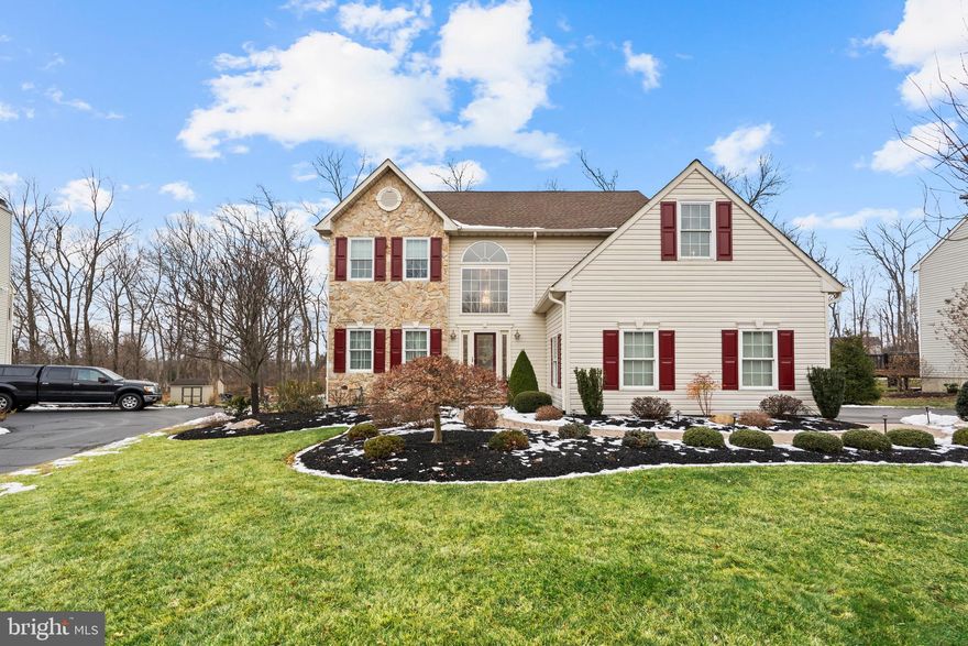 Welcome to 3421 Pin Oak Lane, a beautifully maintained, one-owner home nestled on a serene wooded lot in a highly desirable Chalfont neighborhood within the award-winning Central Bucks School District. This 4-bedroom, 2.5-bath residence showcases quality craftsmanship and thoughtful upgrades throughout. The main living spaces feature elegant chair molding and detailed trim work, creating a refined yet warm atmosphere. As you enter the home through the 2 story foyer you will see there is plenty of light. To the left there is a great formal living room with two glass doors that lead to the dining room. The home flows effortlessly into a finished basement offering approximately 900 square feet of additional living space—perfect for a media room, home gym, playroom, or office. 
On the top floor there are 4 bedrooms and 2 full bathrooms all with built in closet systems. The primary bedroom is large with cathedral ceilings and a very big walk in closet. Step outside to your private outdoor retreat with a TimberTech deck complete with lighting and railings, ideal for entertaining or relaxing year-round. The deck is outfitted with a gas fireplace, mounted TV, and privacy shades, making it a true extension of the home’s living space, this is one of a kind outdoor living!! Additional highlights include a Rain Bird sprinkler system, whole-house generator, and a 2-car garage with epoxy floors, protective covers, and built-in storage, professional landscaping and more! Every closet in the home features custom built-ins, maximizing organization and functionality. Set on a picturesque wooded lot, this home combines privacy, premium finishes, and pride of ownership in a fantastic neighborhood location. A rare opportunity to own a move-in-ready home with exceptional upgrades both inside and out. This wont last long schedule your showing today!