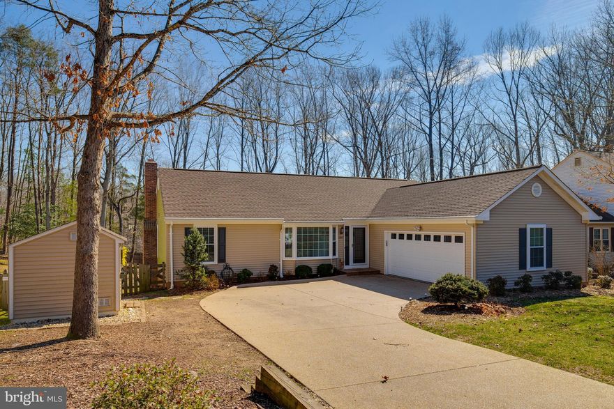 ON THE SUNNY SIDE OF THE STREET! Pride of home ownership shows, you won't be disappointed! Perfectly situated to all the local amenities of Stafford plus not to mention all the wonderful amenities of living in Aquia Harbour! The home features beautifully hardwood flooring throughout main level, on the lower level you'll find tasteful laminate flooring. Sellers just installed a new Lennox HVAC! This home features remodeled bathrooms! One of the bathrooms has double sinks, granite counters, heated flooring, and custom tiled shower! In the kitchen you'll find stainless appliances; refrigerator just replaced! This home has some LED lighting, new door hardware, brick fireplace, a gorgeous sunroom overlooking the fenced in backyard! Outside you'll find maintenance free deck and paver patio! So many features, the list goes on!