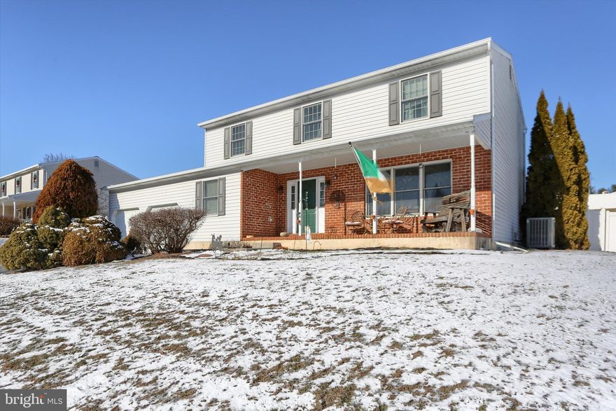 Welcome home to this beautifully maintained, one-owner property designed with family living in mind. Offering 4 spacious bedrooms and 2.5 baths, this home provides comfort, flexibility, and room to grow—including a potential 5th bedroom or private office space perfect for today’s lifestyle. The inviting layout features a formal living room and formal dining area ideal for hosting holidays and special gatherings, while the cozy family room with fireplace creates a perfect space for everyday relaxation. Step outside to your own backyard oasis—an inground pool, fully fenced yard, and plenty of space for play, entertaining, and summer memories. The pools systems have all been recently updated! Adding even more appeal, the home sits directly across the street from a park, offering easy access to green space and outdoor fun. Additional highlights include a 2-car garage, an unfinished basement ready for your personal touch, and the peace of mind that comes with a lovingly cared-for, single-owner home. This home blends space, functionality, and location—an ideal setting for creating lasting family memories.