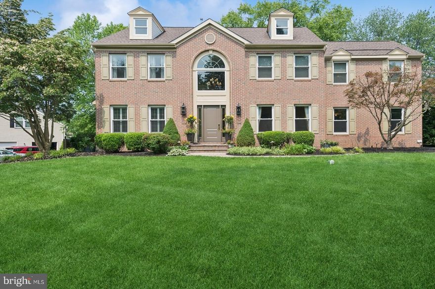 *Open House 6/22 CANCELED* Welcome to this exquisite colonial-style home, perfectly situated on a prominent corner lot in the prestigious Fairfield at Farmview community of Yardley. Located in highly desirable Lower Makefield Township and within the acclaimed Pennsbury School District, this elegant 4,365-square-foot residence offers refined living with a blend of classic charm and luxurious modern upgrades. From the moment you approach, the home’s curb appeal is undeniable, featuring a beautifully manicured landscape and a stately front paver walkway that leads to a newly installed front door. Step inside the dramatic two-story foyer, where detailed wainscoting introduces the home’s high-end finishes and gracious flow. To the left, the formal living room invites you in with sophisticated wainscoting, plantation shutters, and recessed lighting—creating a warm, stylish ambiance. Across the foyer, the formal dining room is a showstopper with its curved walls, artistic faux paint, Swarovkski chandelier and sconces, and high-profile baseboard trim, making it the perfect setting for memorable gatherings. The gourmet kitchen is a culinary dream, designed for both function and flair. Featuring sleek Siematic custom cabinetry and granite countertops with a matching backsplash, the kitchen is centered around an expansive 8-by-5-foot island that comfortably seats several and provides ample prep space. This space is loaded with thoughtful upgrades, including an appliance garage and a convenient pot filler. The premium appliance suite is second to none, boasting a Gaggenau convection oven, a plumbed Gaggenau combi-steam oven, a Gaggenau 5-burner gas cooktop with a designer Gaggenau vent hood, a Sub-Zero refrigerator, Sub-Zero wine storage, a Dacor warming drawer, a plumbed Miele built-in coffee system, a Miele warming drawer for cups and plates, a Miele microwave, and two brand-new Miele automatic dispensing dishwashers. Just beyond the kitchen, the bonus room addition is a light-filled haven with soaring 9-foot ceilings, transom-opening windows at both the top and bottom for enhanced airflow, tumbled marble flooring, recessed lighting, a gas fireplace, and a built-in speaker system. Whether hosting guests or enjoying a quiet moment, this room offers year-round enjoyment and seamless integration with the rest of the home. Upstairs, four spacious bedrooms provide comfort and privacy, including a serene primary suite, while two full bathrooms serve the upper level with efficiency and style. On the main floor, a beautifully appointed half bath adds convenience for guests, and the fully finished basement includes a full bath, making it ideal for additional living space, entertaining, or accommodating visitors. Throughout the home, Mirage solid hardwood flooring enhances the warmth and sophistication of each room. Modern conveniences abound, including a Citadel Total Connect security system (prepaid through April 2026), surround sound in both the family and dining rooms, and a whole-house surge suppressor electrical panel for added protection. The dual-zone HVAC system is managed via two Nest thermostats, complemented by a Nest front doorbell for smart home security. Even the garage is meticulously finished with durable and attractive Granitex Polymer Flooring, while the basement includes a Frigidaire commercial-grade refrigerator, providing ample storage and flexibility. Every detail of this exceptional home reflects pride of ownership and a commitment to quality. Offering a rare blend of character, craftsmanship, and modern amenities, this colonial gem in the heart of Yardley’s Fairfield at Farmview is a rare opportunity not to be missed. Discover gracious living in one of Bucks County’s most desirable neighborhoods—your dream home awaits. All furniture will be sold as a separate line item to be included in the sale at a separate charge. Appraisal of all furniture will be provided to cooperating agents.