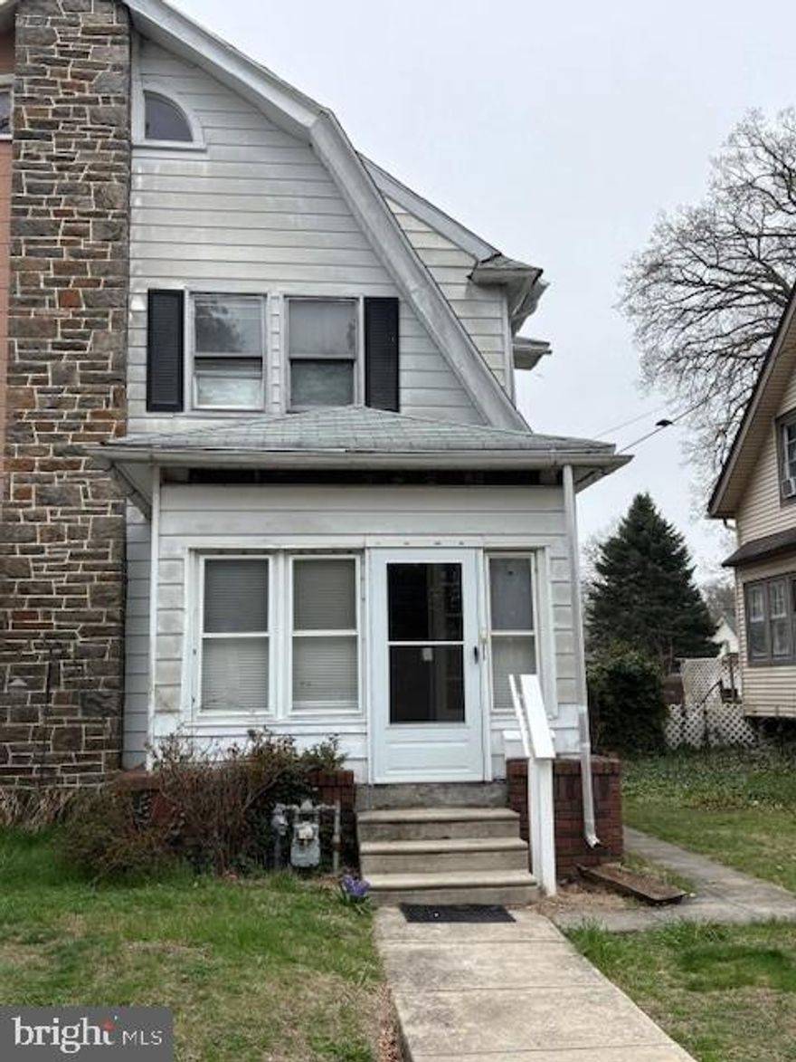 Welcome to this freshly updated 4 bedroom twin with an enclosed front porch, rear deck, and fenced-in back yard. Enter through the enclosed sun porch which provides a nice multi-season sitting area. The living room is spacious and freshly painted, as is the dining room. The kitchen has been completely renovated with all new cabinetry, quartz countertops, ceramic tile backsplash, and new stainless steel appliances! The back of the house features a convenient mudroom area that leads to the deck and fully fenced-in back yard. The entire first floor has also been upgraded with LVP flooring. The second floor features a large main bedroom and two other nice sized bedrooms, all with new ceiling fans. The entire second floor has been freshly painted and newly carpeted. The full hall bath has also been renovated. Then there is the bonus third floor (finished attic) which can be a game room, workout area, office, or an extremely large 4th bedroom. In addition, all brand new custom radiator covers were added to all rooms. The basement is full and unfinished but has been freshly painted and has a laundry area. The mechanicals for this house have been tested and serviced. This house likely won't last long. Schedule your viewing, submit your offer, and make this wonderful house your new home!