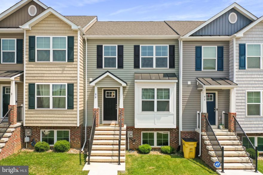 Welcome Home.  Very young townhome with all the upgrades. No need to wait for a new one to be built! This 4 bed 3.5 bath is sure to suite all your needs.  Top floor features the primary bed and bath with TWO closets, lovely primary bathroom with double vanity's as well as two more bedrooms, a full bath and LAUNDRY. In the middle sits a spacious living room, half bath, dining and kitchen with all the upgrades that a heart desires. Including, upgraded countertops, Stainless steel appliances, cabinets and a pantry. Spend your mornings sipping your coffee on the deck or watch the sunset. A walk to the lower level sits your 4th bed and 3rd bath room with additional living space to do as your heart desires.  Fenced in yard with a shed. Make this your home today!