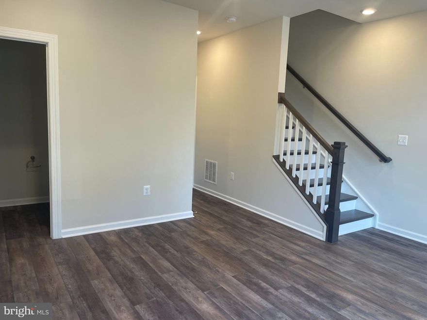 This contemporary 2 level condo, built in 2022, offers 1,626 sq. ft. of thoughtfully designed living space within the desirable Metro Walk at Moorefield Station community. The interior features an open floor plan, enhanced by crown moldings and upgraded countertops, creating an inviting atmosphere. The kitchen is equipped with stainless steel appliances, including a built-in microwave, gas range, and dishwasher, ensuring a seamless cooking experience. Residents benefit from a range of community amenities, including a clubhouse, fitness center, swimming pool, and recreational areas, promoting an active lifestyle. The neighborhood is well-served by local parks and public services, enhancing the overall living experience. Available for lease starting January 16, 2026, with flexible terms ranging from 15 to 30 months.  An attached garage and on-street parking provide convenience for residents.